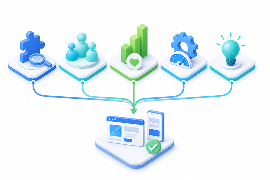 Cómo priorizar una primera solución digital Criterios de problema, público, impacto, esfuerzo y aprendizaje que convergen en un prototipo validable