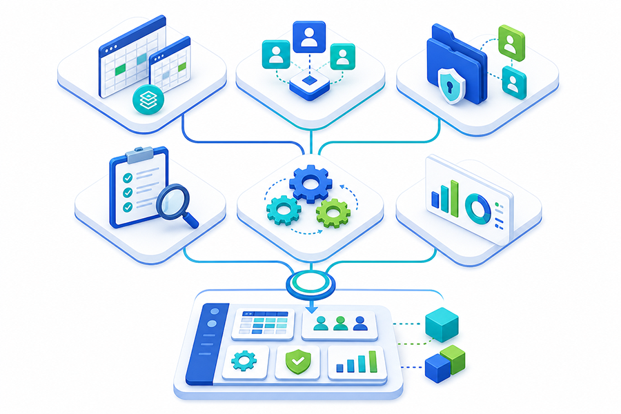 Señales para pasar a un software online Señales de datos duplicados, múltiples usuarios, permisos, seguimiento, automatización y reportes