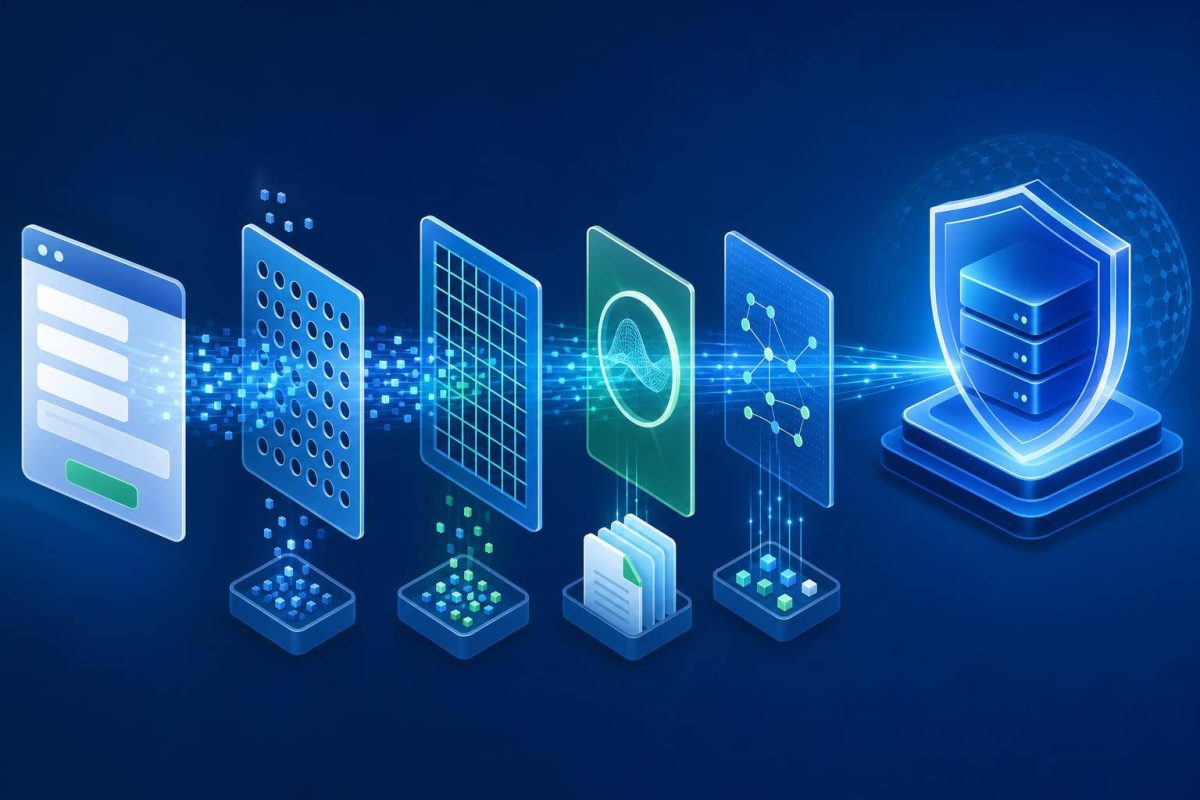 Capas de seguridad de un formulario web Flujo de validación y protección de datos enviados desde un formulario web