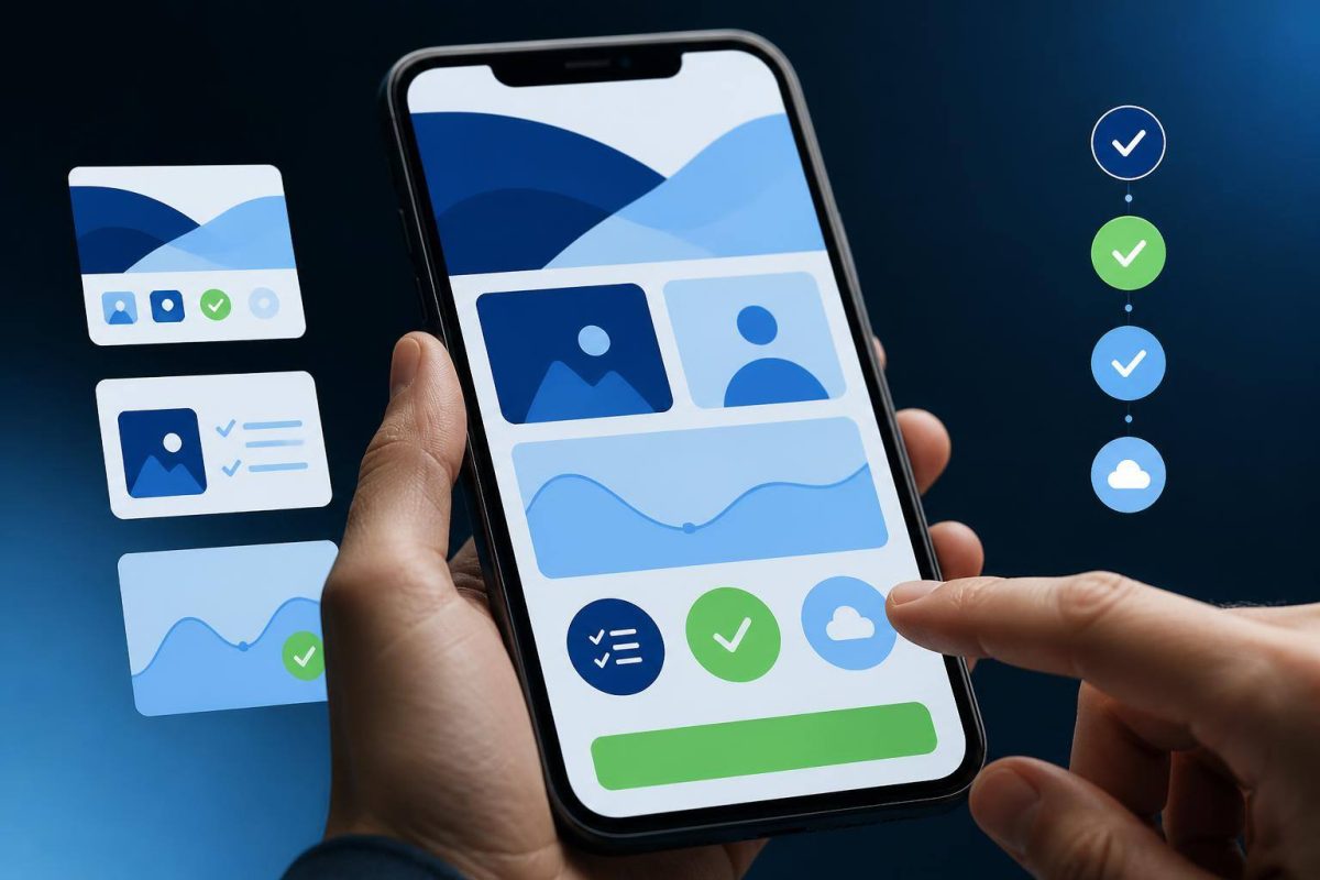 Qué probar en la versión móvil de un sitio web Lista visual de aspectos para probar en una página web desde un teléfono