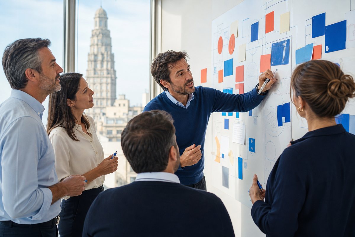 Taller colaborativo facilitado por un consultor
